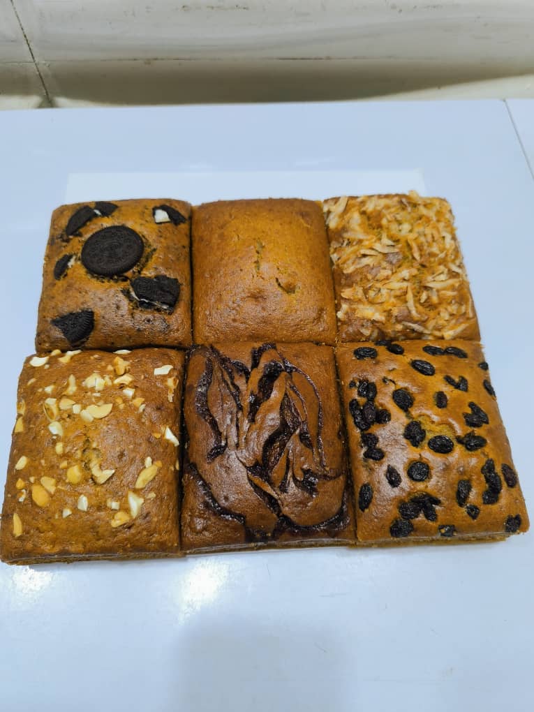 Banana Bread Midis (Set of 6) - design 1